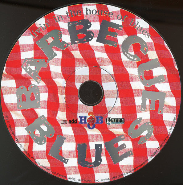 Various : Livin' In The House Of Blues - Barbecue Blues (CD, Comp)