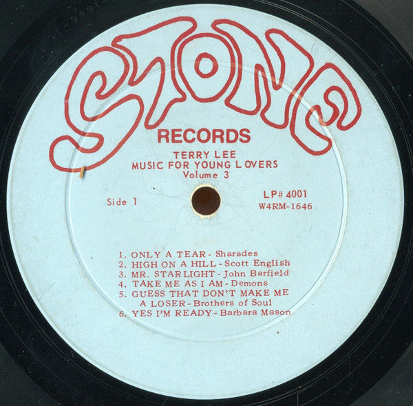 Terry Lee (8) : Music For Young Lovers - Volume 3 (LP, Comp)