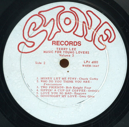 Terry Lee (8) : Music For Young Lovers - Volume 3 (LP, Comp)
