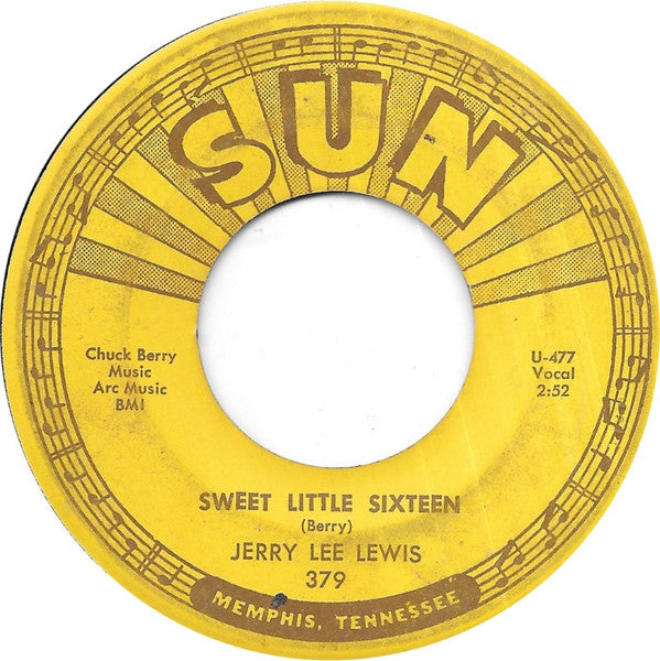Jerry Lee Lewis : Sweet Little Sixteen (7", Single)