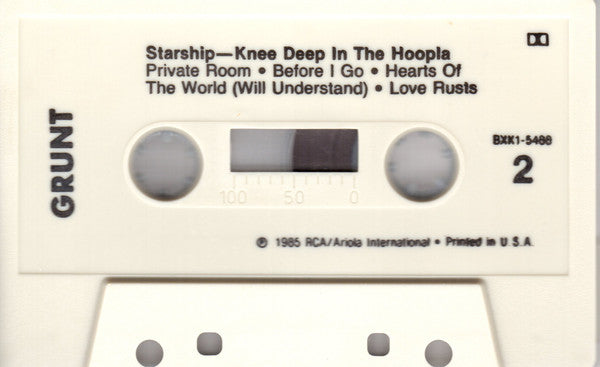 Starship (2) : Knee Deep In The Hoopla (Cass, Album)