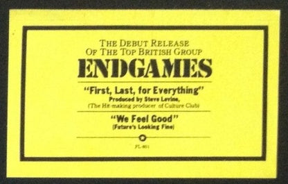 Endgames : First-Last-For Everything (12", Promo)