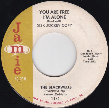 The Blackwells (2) : Depot / You Are Free I'm Alone (7", DJ )