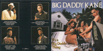 Big Daddy Kane : It's A Big Daddy Thing (CD, Album, RE, RP, Cin)