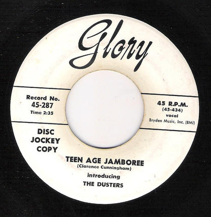 The Dusters (5) : Darling Love / Teen Age Jamboree (7", Single, Promo)