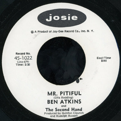 Big Ben Atkins And Second Hand (3) : Ring Of Fire / Mr. Pitiful (7", Single, Promo)