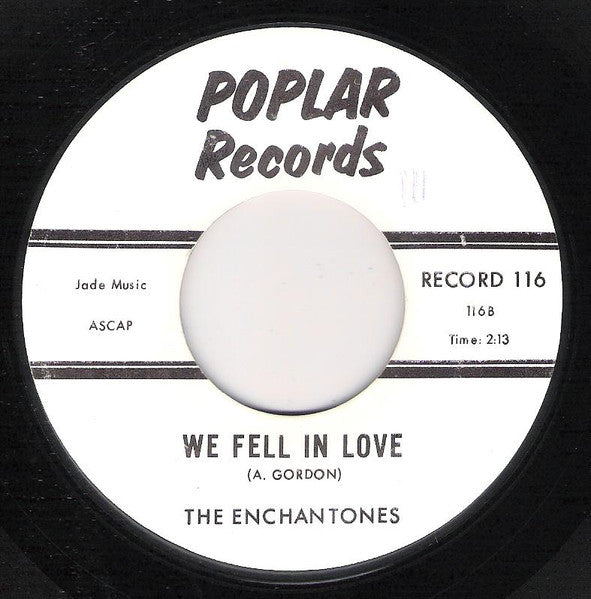 The Enchantones : My Picture Of You / We Fell In Love (7", Single, Styrene)