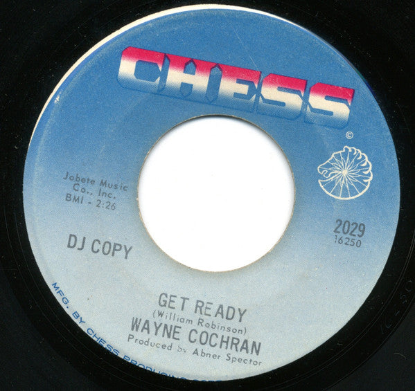 Wayne Cochran : Get Ready (7", Single, Promo)