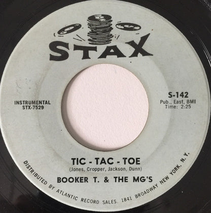 Booker T & The MG's : Mo' Onions / Tic-Tac-Toe (7", Single, MGM)