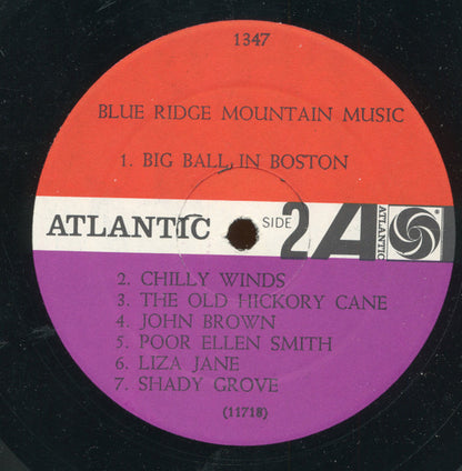 Various : Blue Ridge Mountain Music (LP, Album, Mono)
