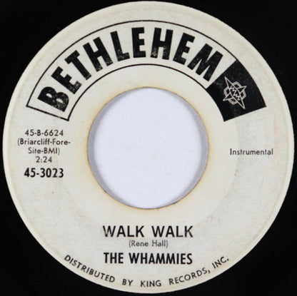 The Whammies (2) : Walk Walk (7", Single, Promo)