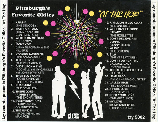 Various : Pittsburgh's Favorite Oldies "At The Hop" (CD, Comp)