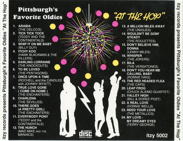 Various : Pittsburgh's Favorite Oldies "At The Hop" (CD, Comp)