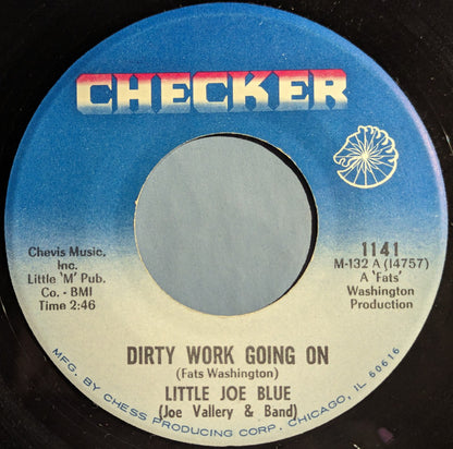 Little Joe Blue : Dirty Work Going On / Pretty Woman (7", Single)