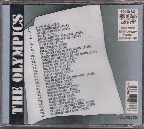 The Olympics : Western Movies (CD, Comp)