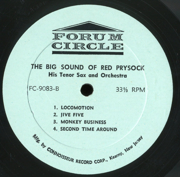 Red Prysock : The Big Sound Of Red Prysock His Tenor Sax And Orchestra (LP, Mono)