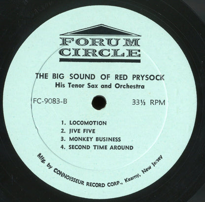 Red Prysock : The Big Sound Of Red Prysock His Tenor Sax And Orchestra (LP, Mono)
