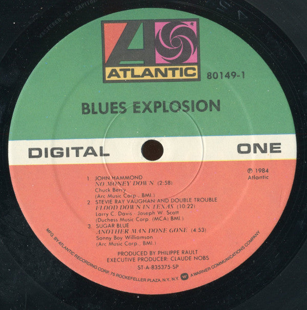 Various : Blues Explosion (LP, Album, SP )