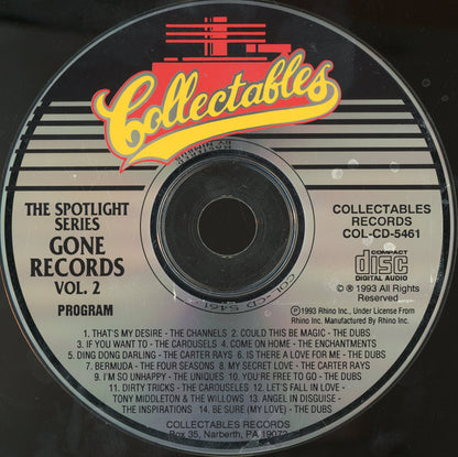 Various : Spotlite On Gone Records, Volume 2 (CD, Comp)