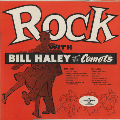 Bill Haley And His Comets : Rock With Bill Haley And The Comets (LP, Album, Comp, Mono)