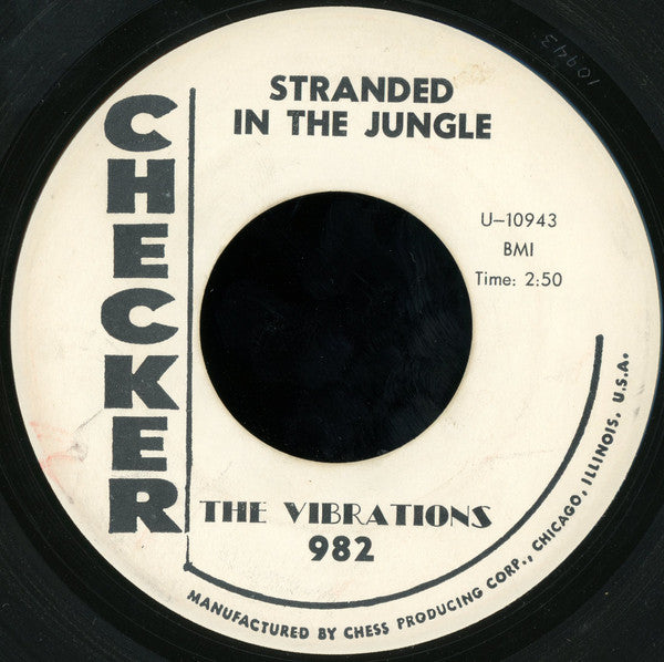 The Vibrations : Don't Say Goodbye / Stranded In The Jungle (7", Promo)
