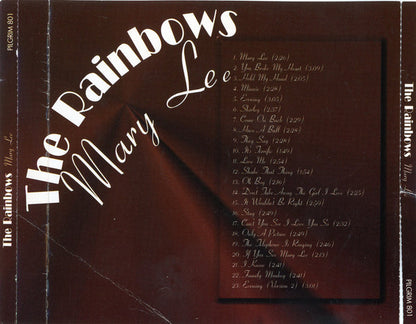 The Rainbows (3) : Mary Lee (CD, Comp)