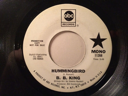 B.B. King : Hummingbird (7", Single, Mono, Promo)