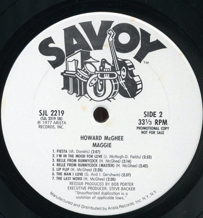 Howard McGhee : Maggie (2xLP, Comp, Promo)