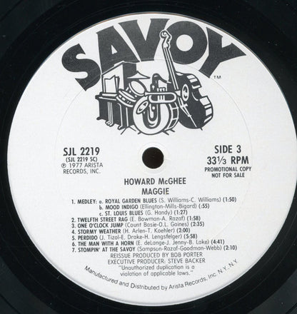 Howard McGhee : Maggie (2xLP, Comp, Promo)