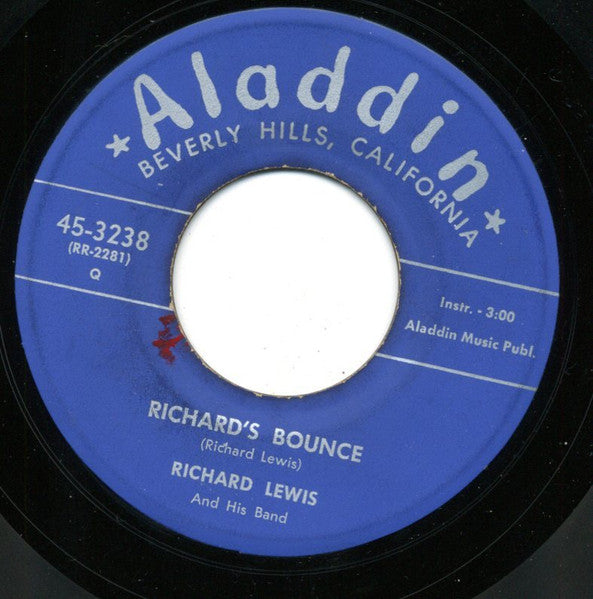 Richard Lewis And His Band : Hey, Little Girl (7")