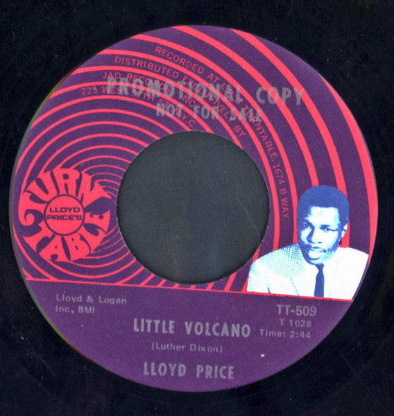 Lloyd Price : Lawdy Miss Clawdy / Little Volcano (7", Single, Promo)