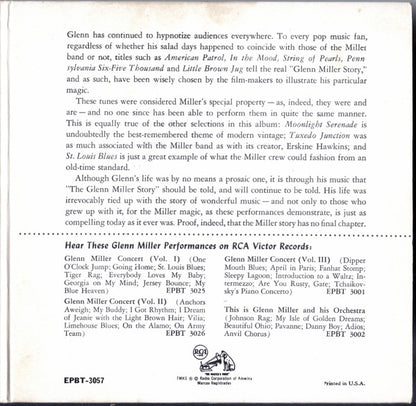 Glenn Miller And His Orchestra : Glenn Miller Plays Selections From The Film "The Glenn Miller Story" (2x7", Album, EP, Comp)