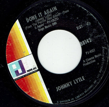 Johnny Lytle : Done It Again / Jungle Child (7", Single, Styrene)