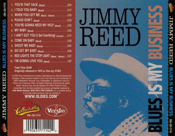 Jimmy Reed : Blues Is My Business (CD, Album)