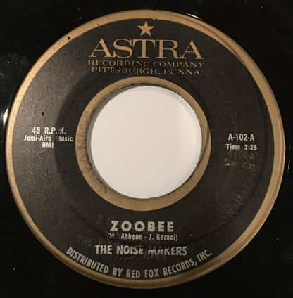 The Noise Makers : Zoobee / Panic (7", RE, Bla)