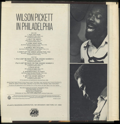 Wilson Pickett : In Philadelphia (LP, Album, RI )