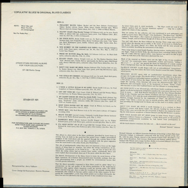 Various : Copulatin' Blues (LP, Comp)