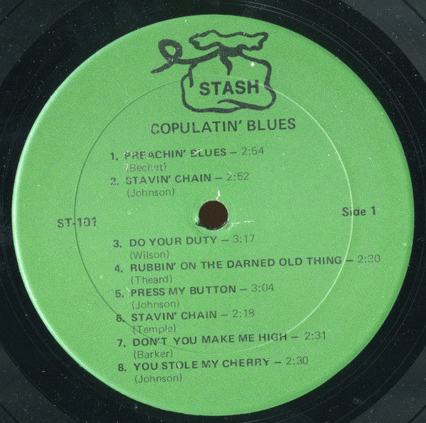 Various : Copulatin' Blues (LP, Comp)