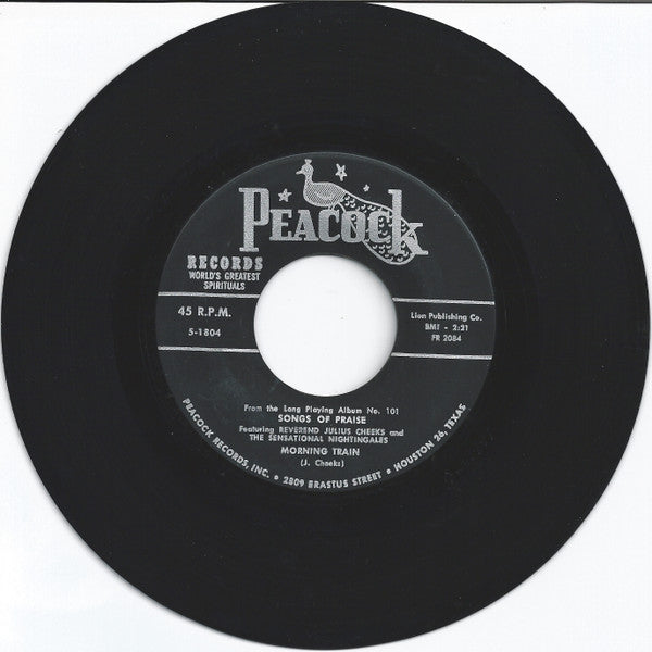 Julius Cheeks And The Sensational Nightingales : Morning Train / Standing At The Judgement (7", Single)