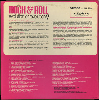 Various : Rock & Roll: Evolution Or Revolution (LP, Comp)