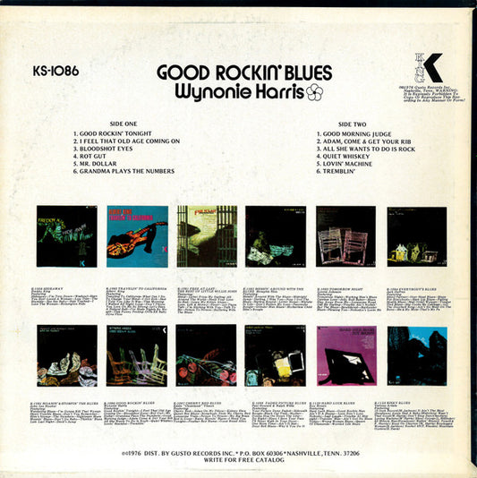 Wynonie Harris : Good Rockin' Blues (LP, Comp, RE)