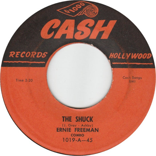 The Ernie Freeman Combo : The Shuck (7", Single)