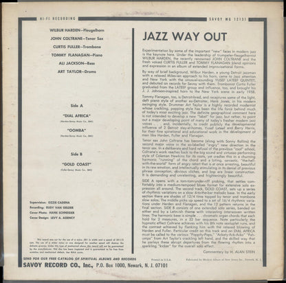 Wilbur Harden : Jazz Way Out (LP, Album, Bes)