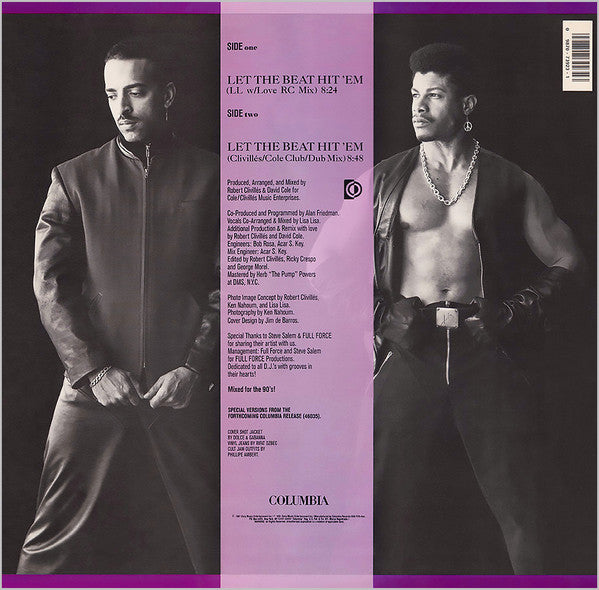 Lisa Lisa & Cult Jam : Let The Beat Hit 'Em (The Remixes) (12")