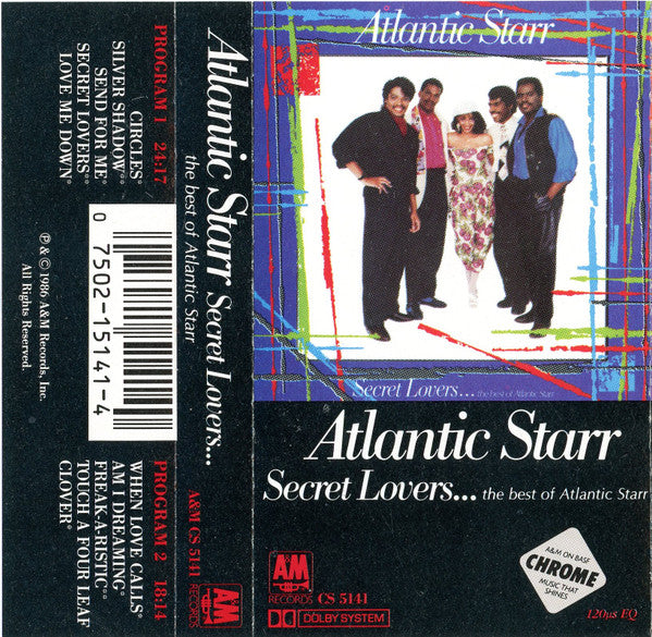 Atlantic Starr : Secret Lovers...The Best Of Atlantic Starr (Cass, Comp)