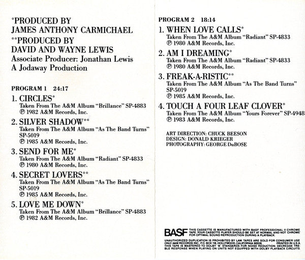 Atlantic Starr : Secret Lovers...The Best Of Atlantic Starr (Cass, Comp)