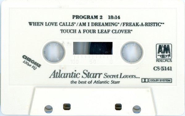 Atlantic Starr : Secret Lovers...The Best Of Atlantic Starr (Cass, Comp)
