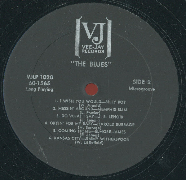 Various : The Blues (LP, Comp, Mono, RE, RP, All)