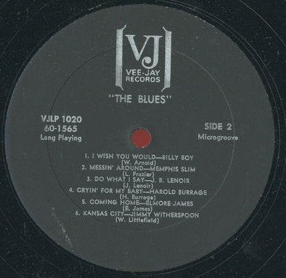 Various : The Blues (LP, Comp, Mono, RE, RP, All)