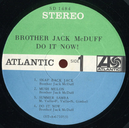 Brother Jack McDuff : Do It Now! (LP, Album)